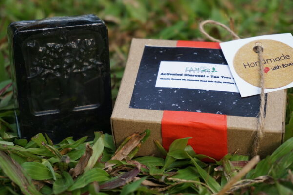 Activated charcoal soap with Tea tree - Image 2