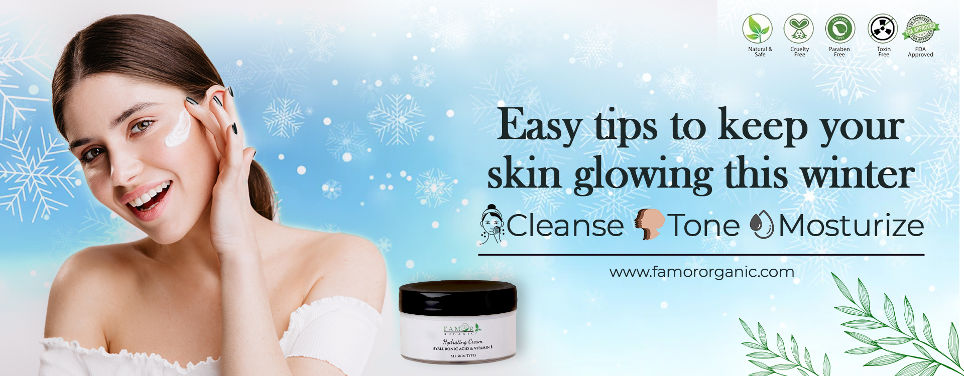 best winter skin care with famor organics